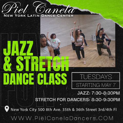Jazz<br>Open Level<br>Tuesdays<br>May 7 - May 28