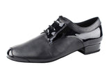 CD9004A<BR>Black Leather & Patent
