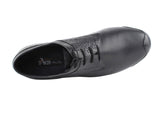CD9004B<BR>Black Leather & Black Croc