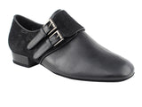 CD9006A<BR>Black Leather & Nubuck