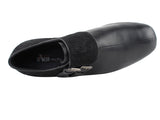 CD9006A<BR>Black Leather & Nubuck