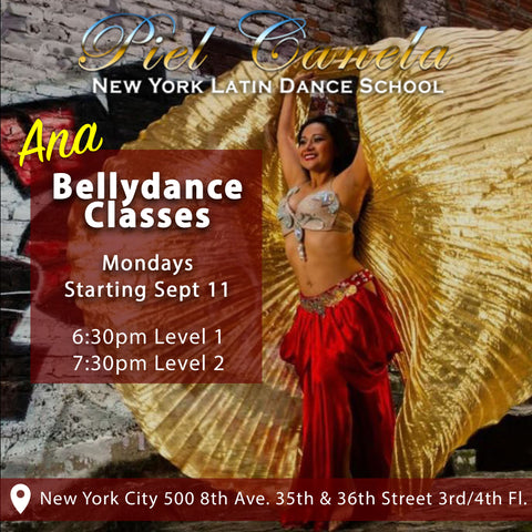 Bellydance<br>Level 2<br>Starts Mondays, Sept 11 - Oct 2