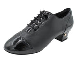 CD9322<BR>Black Patent & Leather