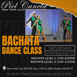 Bachata<br>Level 2<br>Saturdays<br>Jul 20 - Aug 24