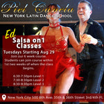 Salsa On1<br>Level 2<br>Starts Tuesdays, Aug 29 - Oct 3