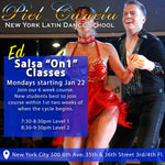 Salsa On1<br>Level 2<br>Mondays, Jan 22- Feb 26