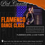 Flamenco<br>Level 1<br>Wednesdays<br>Oct 30-Nov 20