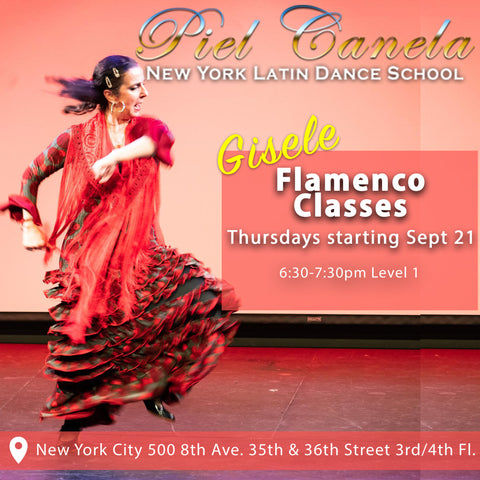Flamenco<br>Level 1<br>Starts Thursdays Sept 21 - Oct 12