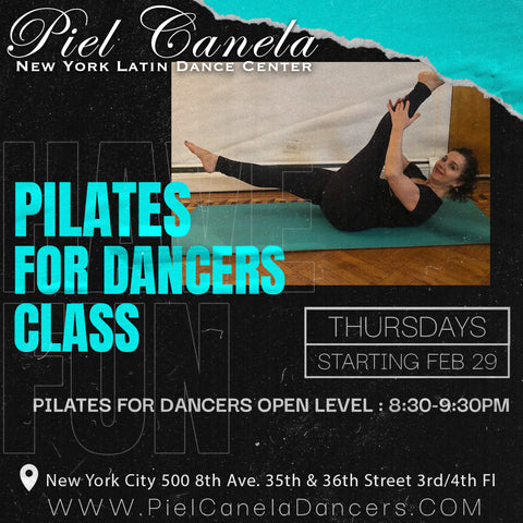 Pilates for Dancers<br>Open Level<br>Thursdays<br> Feb 29 - Mar 21