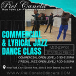 Commercial Dance<br>OPEN LEVEL<br>Mondays, Feb 5 - Feb 26