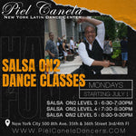 Salsa On2<br>Level 5<br>Mondays<br>Jul 1 - Aug 5