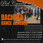 Bachata<br>Level 2<br>Wednesdays<br>Oct 16 - Nov 20