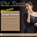 Tango<br>Level 2<br>Starts Mondays, Sept 11 - Oct 16