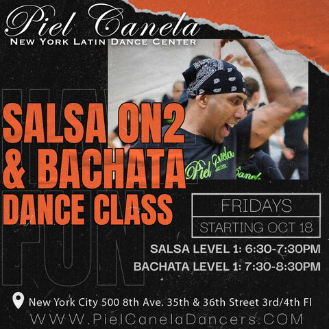 Bachata<br>Level 1<br>Fridays<br>Oct 18-Nov 22