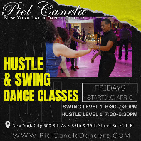 Swing<br>Level 1<br>Fridays<br>Apr 5 - May 10