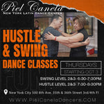 Swing<br>Level 2 & 3<br>Thursdays<br>Oct 3 - Nov 7