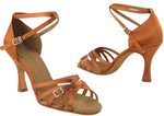SERA1137 <BR>Dark Tan Satin