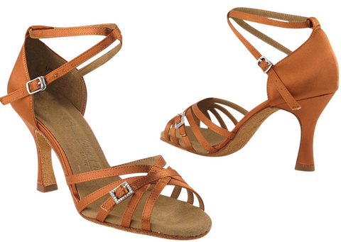 SERA1137 <BR>Dark Tan Satin