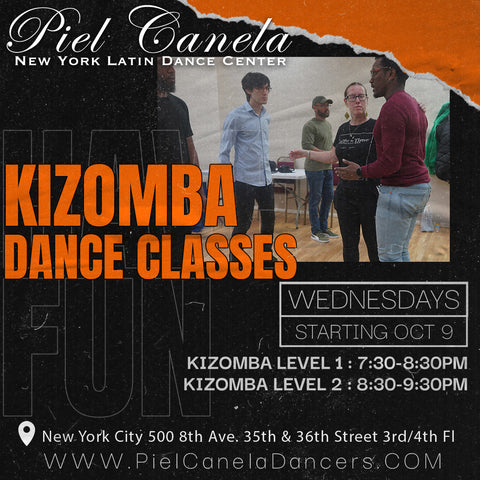 Kizomba<br>Level 2<br>Wednesdays<br> Oct 9 - Nov 13