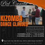 Kizomba<br>Level 1<br>Wednesdays<br>Oct 9 - Nov 13