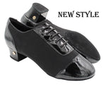 CD9322<BR> Black Patent & Oxford