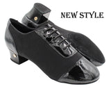 CD9322<BR> Black Patent & Oxford